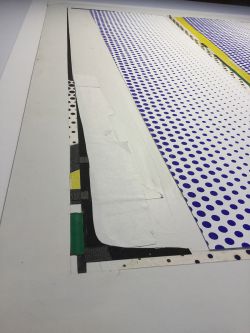 Mirror #9 (Study), 1970 (RLCR 1861). Detail