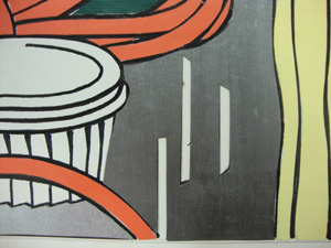 Greene Street Mural (Study), 1983 (RLCR 3210). Detail