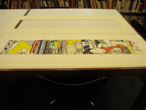 Greene Street Mural (Study), 1983 (RLCR 3210). Image of full board