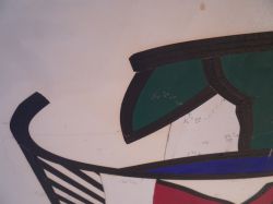 Goldfish Bowl II (Study), 1977 (RLCR 2595.1). Detail