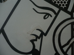 The Solomon R. Guggenheim Museum Poster (Color Separation), 1969 (RLCR 1788.1). Detail