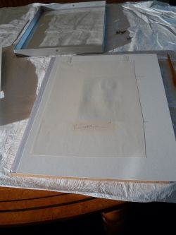 Surreal Figure in Desert Landscape, 1978 (RLCR 2771). Verso