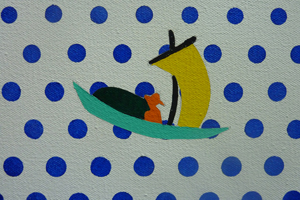 Seascape, 1996 (RLCR 4588). Detail