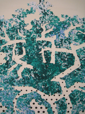 Landscape with Seated Figure (Study), 1996 (RLCR 4554). Detail