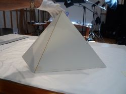 Pyramid (Maquette), c. 1996 (RLCR 4575). Verso
