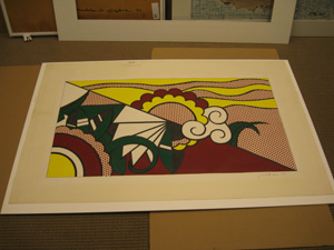 Leda and the Swan (Bathtub Panels) (Study), 1968 (RLCR 1546.2). Full sheet