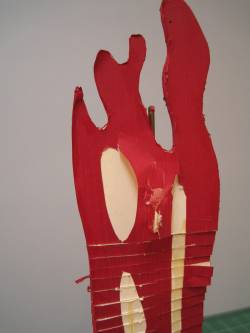 Twisted Brushstroke, c. 1991 (RLCR 4084). Detail