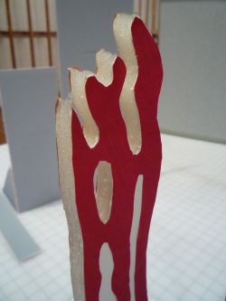 Brushstroke Sculpture (Maquette), c. 1996 (RLCR 4467). Detail