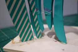 Brushstroke Sculpture (Maquette), c. 1996 (RLCR 4468). Detail