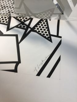 Cover Image for Waldo Tribune (Study), c. 1993 (RLCR 4194). Signature under acetate