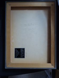 Landscape with Column and Landscape with Columns (Studies), c. 1965 (RLCR 1102). Inscribed backmat