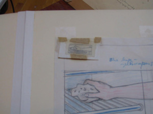 Untitled (Study), c. 1962 (RLCR 737). RLCR 736, Untitled (Study), previously taped to the drawing