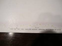 Fish and Sky (Study), c. 1967 (RLCR 1314). Detail of verso