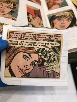 Semester Composition Notebook, Transfer drawing in this book c. 1977 (RLCR 2655). Cut paper from page 2v