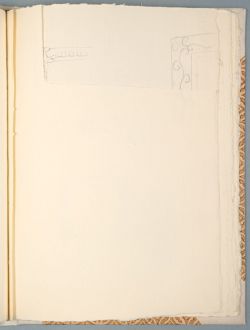Rainbow (Study), 1988 (RLCR 3738). Page 15 of RLCR 3181, Piazzesi Romboli Sketchbook, from which the drawing originates