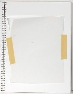 Wolf Kahn Medium Sketchbook [1], Drawings in this book 1997 (RLCR 4749). Page 4