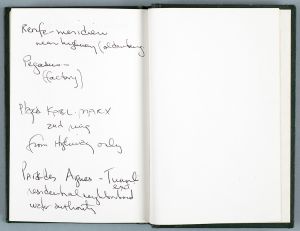 Hunt Bienfang Sketchbook, Drawings in this book c. 1983–88 (RLCR 3289). Handwritten directions by Dorothy Lichtenstein (probably from September 1986) to see newly created parks and locations for sculpture to be installed in Barcelona, Spain, during the city's rehabilitation program before the Olympic Games in 1992 (page 90v).