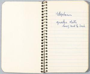 Scotch Sketchbook, Drawings in this book c. 1967 (RLCR 1483). Page 1