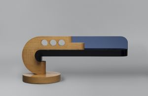 Artwork: Modern Sculpture with Three Voids, 1968 (fabricated 1968) (RLCR 1568)  RLCR 1568.AP