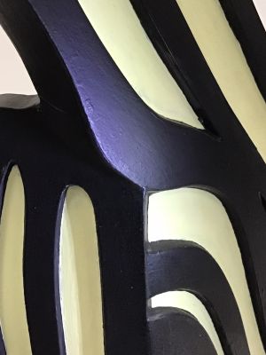 Brushstroke (Maquette), 1997 (RLCR 4657). Detail