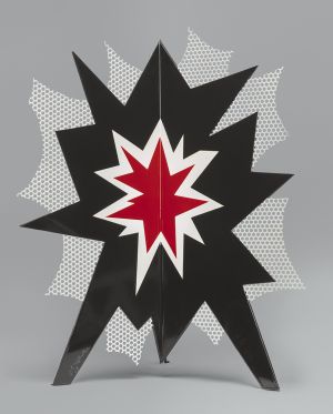 Artwork: Standing Explosion (Black), 1965 (fabricated 1965) (RLCR 1156) Photo: Courtesy Walker Art Center Face C