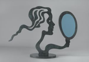Artwork: Woman with Mirror, 1996 (fabricated 1996) (RLCR 4628)  RLCR 4628.0/6