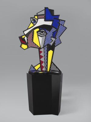 Artwork: Expressionist Head, 1980 (fabricated 1980–81, posthumous 0/6 fabricated 2021) (RLCR 2993) Photo: Courtesy Christie's RLCR 2993.1/6