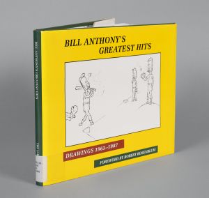 Artwork: Back Cover Image (Rave Review!) on Bill Anthony's Greatest Hits Book, 1988 (RLCR 4792)