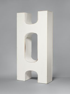 Artwork: Cinder Block (Model), c. 1995 (RLCR 4363)
