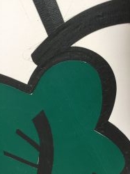 Landscape Mobile (Study), c. 1990 (RLCR 3899). Detail