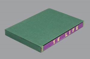 Artwork: Illustration (Spray Can) for "Around the U.S.A." for 1&cent; Life Book, 1963 (published 1964) (RLCR 816.3)  Regular edition slipcase