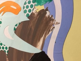 Green Face (Study), 1987 (RLCR 3634). Detail