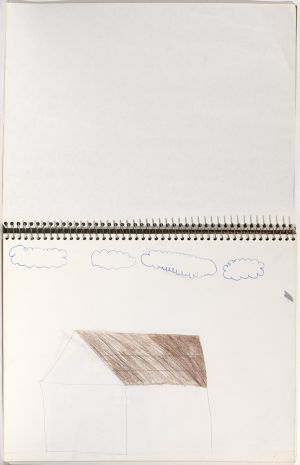 Strathmore 400 Large Sketchbook, Drawing in this book c. 1989–90 (RLCR 3840). Page 2