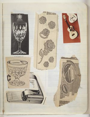 Jericho Compositions Notebook, Drawings in this book c. 1970–76 (RLCR 1923). Page 4r