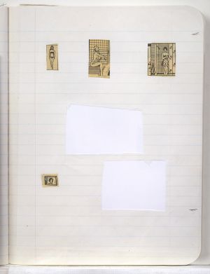 Interiors Compositions Notebook, Drawings in this book c. 1991–94 (RLCR 4096). Page 8