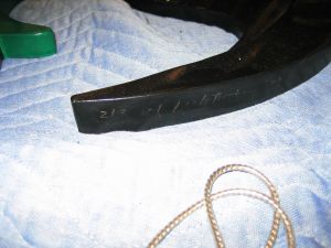 Double Glass, 1979 (fabricated 1979–80, posthumous 0/3 fabricated 2021) RLCR 2867.2/3.  Inscription