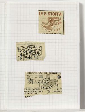 Minibook Notebook, Drawing in this book c. 1989 (RLCR 3789). Page 6