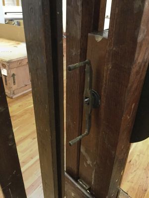 Easel, c. 1940s (RLCR 2). Detail