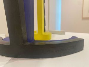 Glass III, c. 1976 (fabricated 1976–77, posthumous 0/3 fabricated 2021) RLCR 2531.2/3.  Inscription