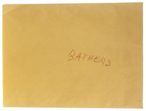 Bathers, c. 1994–97 (RLCR 4347). Envelope housing all parts
