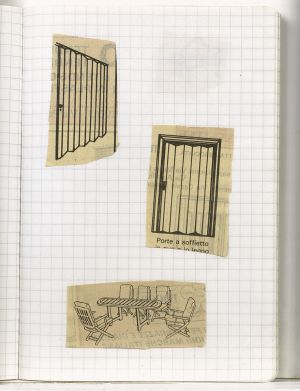 Minibook Notebook, Drawing in this book c. 1989 (RLCR 3789). Page 7