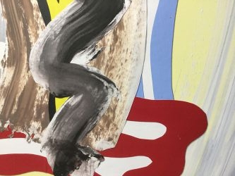 Green Face (Study), 1987 (RLCR 3634). Detail