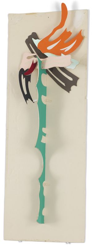 Artwork: Brushstroke I (Prototype), c. 1985–86 (RLCR 3463)