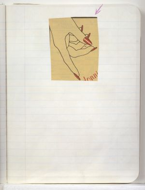 Interiors Compositions Notebook, Drawings in this book c. 1991–94 (RLCR 4096). Page 5