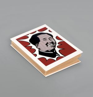 Artwork: Cover Image for The Adventures of Mao on the Long March Book, 1971 (RLCR 1926)  Deluxe edition with an accordion binding