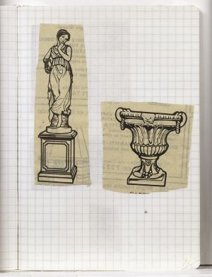 Minibook Notebook, Drawing in this book c. 1989 (RLCR 3789). Page 2