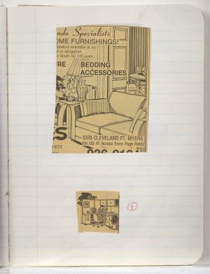 Interiors Compositions Notebook, Drawings in this book c. 1991–94 (RLCR 4096). Page 4