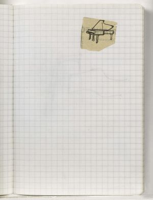 Minibook Notebook, Drawing in this book c. 1989 (RLCR 3789). Page 8