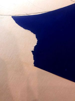 Mermaid (Study), 1978 (RLCR 2739). Detail