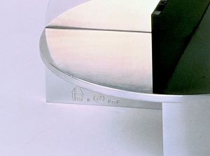 Modern Sculpture with Intersecting Arcs, 1968 (fabricated 1968) RLCR 1564.6/6.  Inscription